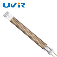 Buy cheap 8x18mm Medium Wave Infrared Heating Lamp 500W For Plastic Welding product