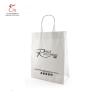Buy cheap CMYK Printing Recyclable White Paper Gift Bags With Handles 210gsm from wholesalers