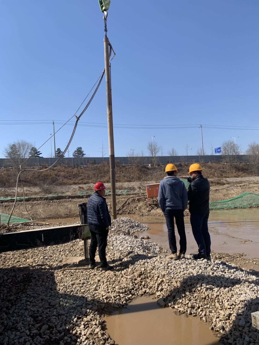 High Performance Vibro Pile Foundation Machine With Electrical Motor