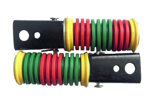 Buy cheap HONDA CG125 Parts CG125 Red yellow black color Footrest from wholesalers