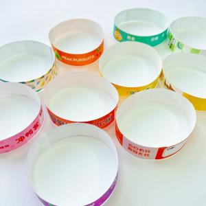 Buy cheap Disposable Waterproof Tyvek Wristbands for ID and Event Identification from wholesalers