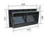 Buy cheap 570mmx260mm Chicken House Air Inlet SONCAP Poultry Farm Climate Control System from wholesalers