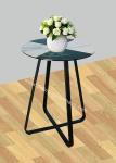 Dia 50cm Artistic Coffee Tables , Livingroom Ceramic Round End Table