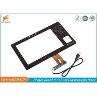 Buy cheap 10.1 Inch Capacitive Touch Screen , Industrial Touch Panel For Visitor Touch product