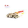 Buy cheap PVC LSZH Material Fiber Optic Patch Cord , SC Multimode Fiber Cable from wholesalers