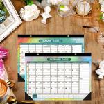 12 X 12 Inches Custom Wall Calendar December End Month Customizable