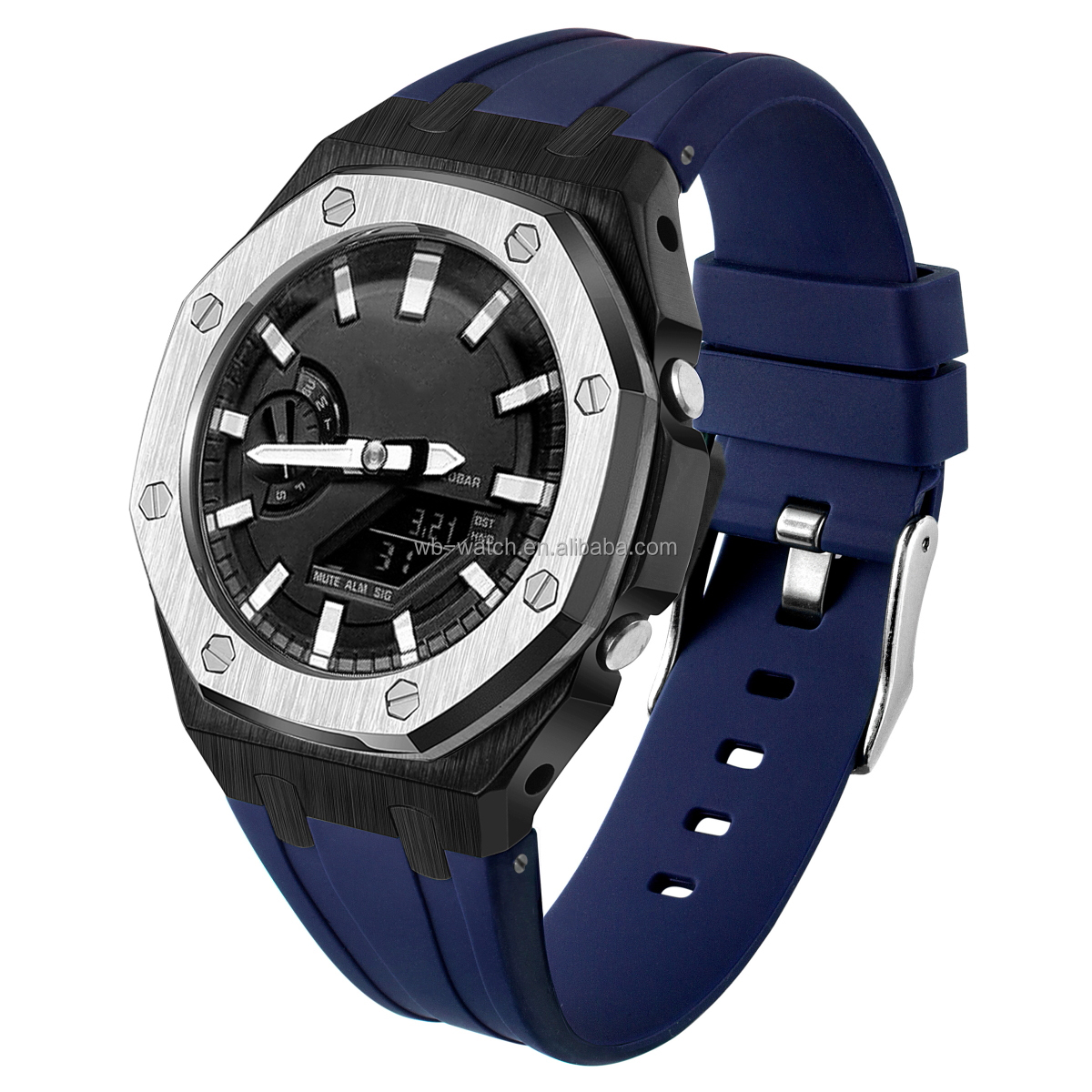Casio G Shock Ga2100 Ga2110 Custom Zinc Alloy Watch Case With Silicone Band Strap