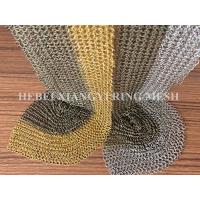 Buy cheap Chain Mail Weave Ring Mesh Curtain Stainless Steel Ceiling Treatment Decoration product