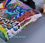 water resisting plastic garment packaging slider zipper pouch, slider bag zipper