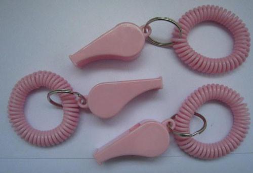 Buy cheap Stretchable Wrist Coil with Promotional Whistle Comb from wholesalers