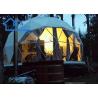 Buy cheap Outdoor White Red Yellow Commercial Dome Tent With Platform For Hotel Camping Long Live from wholesalers