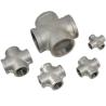 Buy cheap Stainless Steel 304 201 316 Pipe Fitting Female Thread Cross 4 Way Cross NPT BSPT BSPP Casting from wholesalers