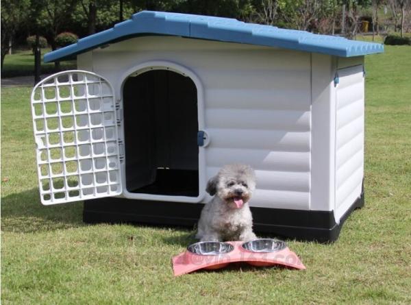 Buy cheap OEM Outdoor plastic cheap Dog kennel /Pet House in Garden, Indoor &outdoor waterproof portable plastic dog kennel/dog ho from wholesalers