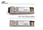 OSX080N01 10Gb/s 1550nm 80km SMF SFP+ Fiber Transceiver