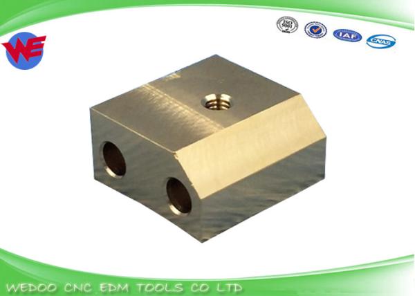 Buy cheap 20EC090A401 Block Pusher Energizing 23.5*22*12MM Brass Material Makino EDM Parts from wholesalers