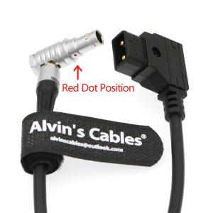 Wholesale Alvin's Cables Power Cable for Teradek Bolt 500 2 Pin Rotate 180 Right Angle Male to D TAP from china suppliers