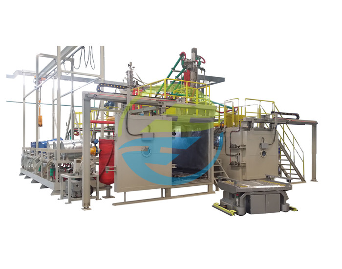 Dynamic Mixing Vacuum Pouring Equipment HJ-VTE002 Vacuum Testing Equipment (5 Pouring Heads)