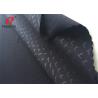 Buy cheap Embossed Weft Knitted Polyester Spandex Fabric , Black Colour Sports Lycra Fabric from wholesalers