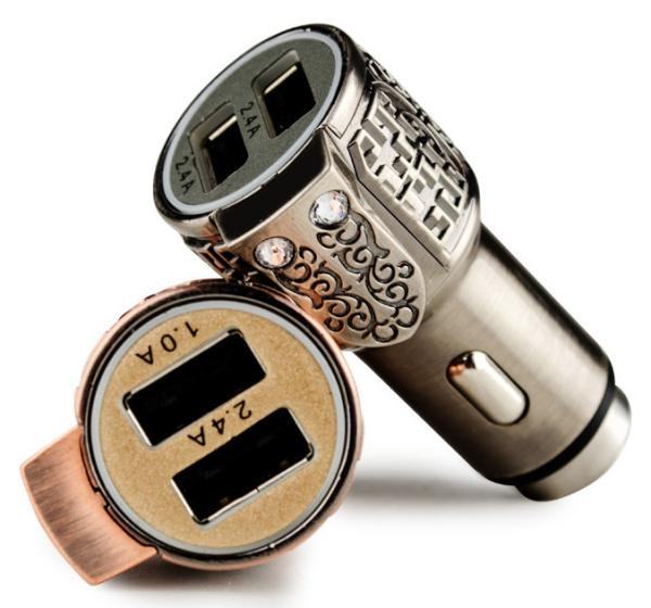 Quality High Speed Safety Hammer Cell Phone Car Charger 3.4A For Tablet And Pad for sale