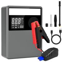 Buy cheap 12000mAh Car Battery Jump Starters With Air Compressor Lightweight product