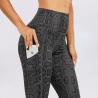 Buy cheap OEM Flatlock Stitching Snakeskin Print Workout Leggings stretchable yoga pants from wholesalers