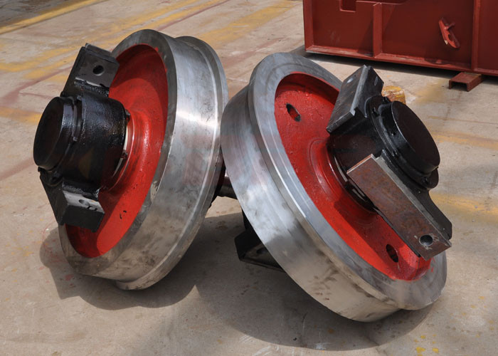 Waterproof Transfer Cart Accessories Wheel Block For Ships 200mm Diameter