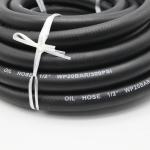 NBR Black Rubber Fuel Hose Fiber Braided 20 Bar For Fuel Transfer