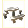 Buy cheap Stone Table Bench, Garden Chair, Landscaping Furniture from wholesalers