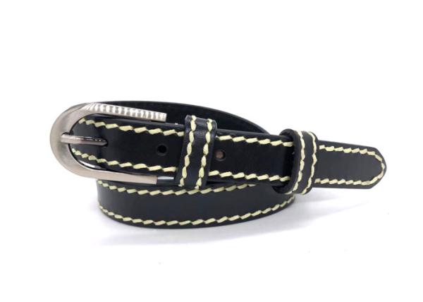 Buy cheap Black Alloy Buckle Women'S Genuine Leather Belt from wholesalers