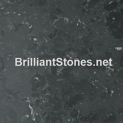 Buy cheap Black Limestone Tile/Slab/Stair/Carving from wholesalers