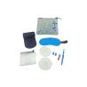 Buy cheap Pretty Flight Travel Kit Earplug / Toothbrush / Shoes Bag And Butterfly Felt Pouch With Zipper from wholesalers