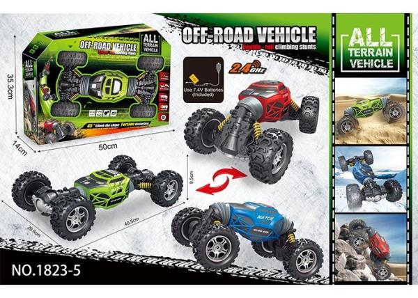 Buy cheap 4WD Double Roll Stunt Remote Control Vehicles For Kids With Rechargable Battery from wholesalers