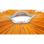 Factory Direct Sales Waved Convoluted Road Sweeper Brush With Polymer Ring