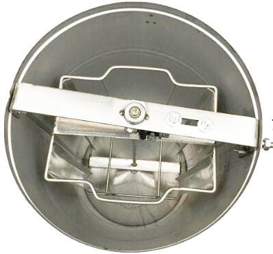 Economic Manual 2 Frames Stainless Steel Honey Extractor Plstic Lid With Honey