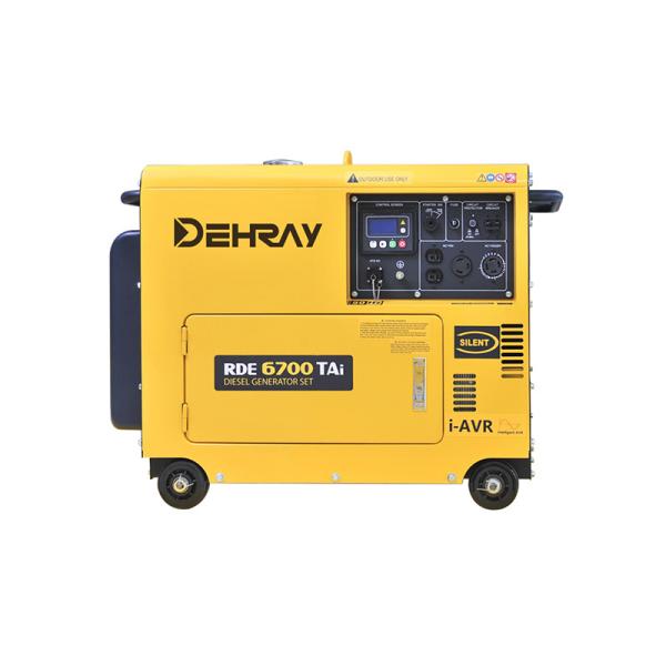 Buy cheap Single Cylinder 5KVA 155kg Portable Diesel Powered Generator from wholesalers