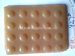 Round stud pattern shoe sole rubber material sheet , abrasion resistant