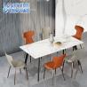 Buy cheap Rock Slab Minimalist Rectangular Marble Dining Table Nordic from wholesalers
