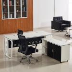 Eco-Friendly Office Furniture Freestanding Executive Computer Desk for Home and