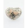 Buy cheap 925 Silver Divine Gemstone Rings With 20-30mm Main Stone Sterling Silver Engraved Rings Sterling Silver Heart Ring from wholesalers