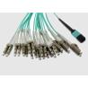 Buy cheap 144 Fibers OM3 LC Dulpex 100G MPO Fiber Cable from wholesalers