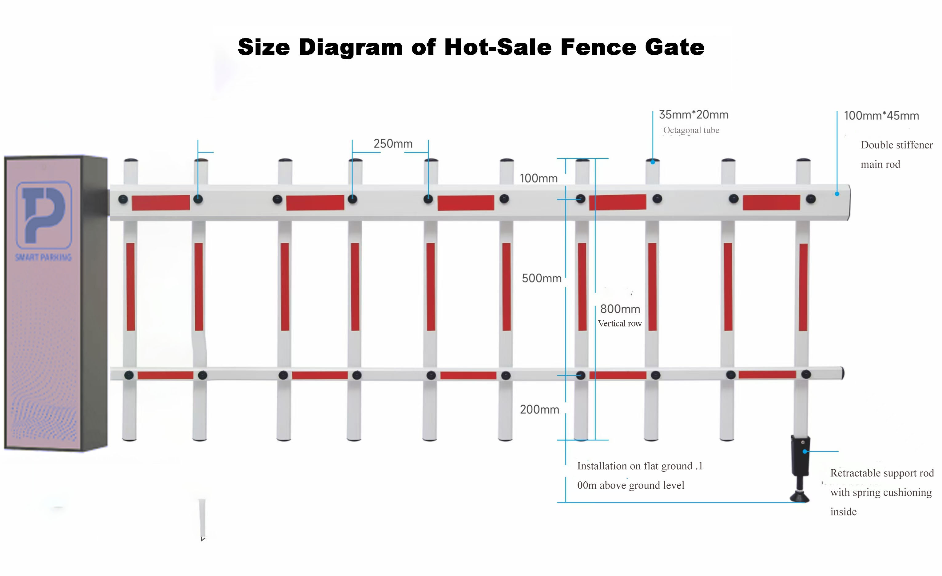 Waterproof Turnstile Swing Gate Motor Multifunctional For Company Access Control