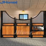 Portable European Horse Stalls Outdoor Hot Dipped Galvanized With Swing Door