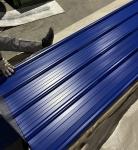 Trapezoidal SS80 Grade Valspar PVDF Corrugated Metal Wall Panels AZ160