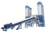 Stationary Elba Wet Mix Concrete Batch Plant Fully Automatic With Modular