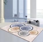 European Retro Customized Living Room Floor Carpets Polyester Bedroom Area Rugs