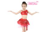 Sequins Ballet Tutu Dance Costumes Belly Two Piece Suit Belly Dance Costumes