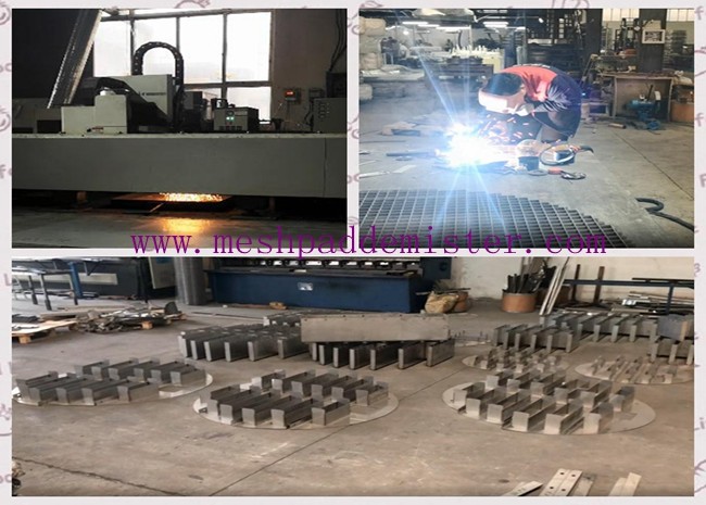 Radial Phase Guide Jet Valve Tray Distillation Column 1200mm Diameter 316l