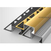 Buy cheap Brushed Stainless Steel Stair Nosing OEM Available Multifunctional 0.6mm product