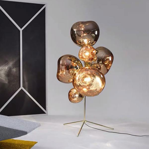 Postmodern Creative Melt floor lamps Acrylic LED lamp Lava Irregular Standing