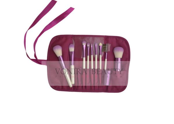 Buy cheap Cute OEM 9 PCS Fiber Complete Makeup Brush Gift Set Set Wine Red Case from wholesalers